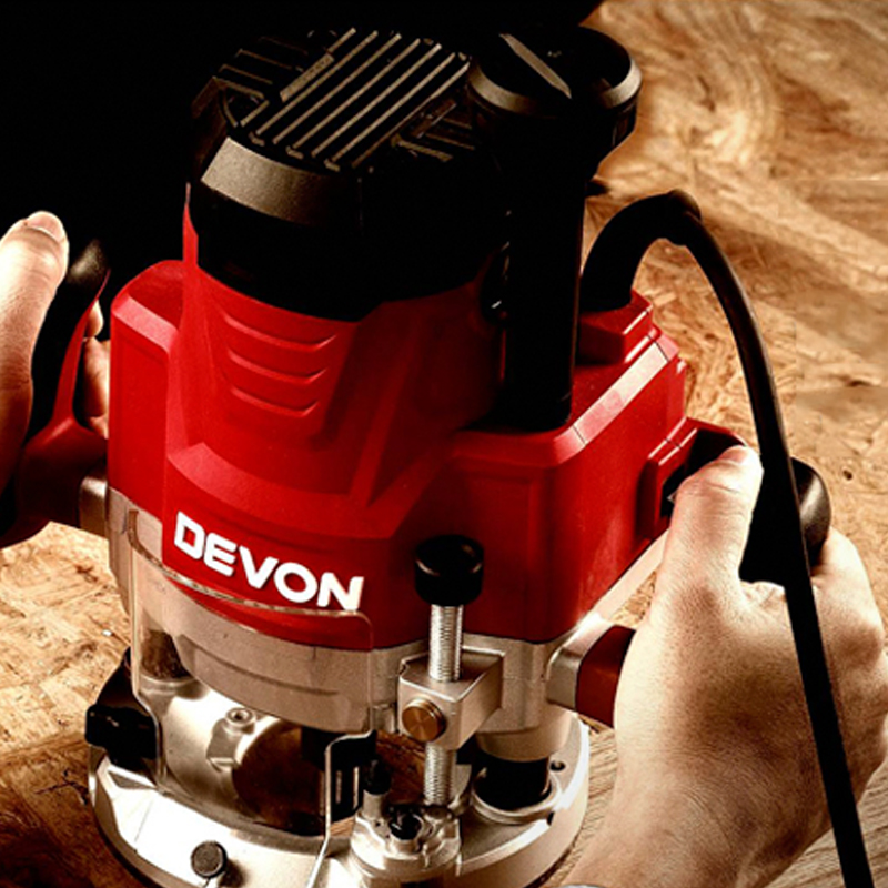 DEVON大有雕刻机电木铣大镙机调速修边机大功率多功能木工开槽机
