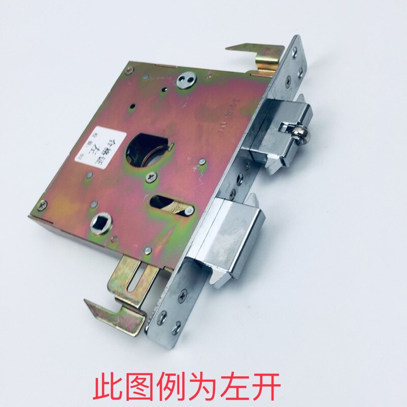 防盗门锁齿轮锁体滚珠自动碰锁门锁特能锁体通用王力防盗门锁具