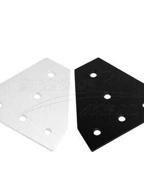 铝型材 5孔T型L型直角连接板 2020 3030 2040 4040板角托架角码