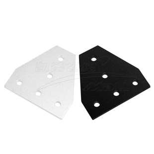 铝型材 5孔T型L型直角连接板 2020 3030 2040 4040板角托架角码