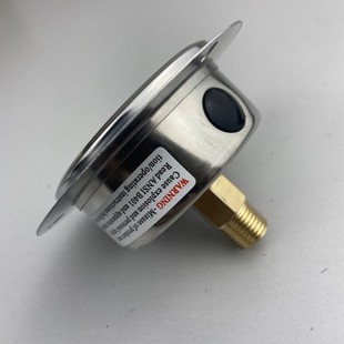 1.5 M14 YN60ZT不锈钢耐震压力表液压油压表水压防震气真空1 4PT