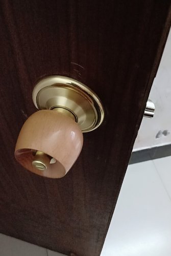 通用型榉木球形锁球形门锁室内通用实木门锁球型锁圆锁卧室房门锁