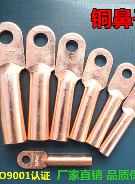 正品凤凰酸洗堵油铜接头 DT-300MM2 平方铜鼻子 铜线耳