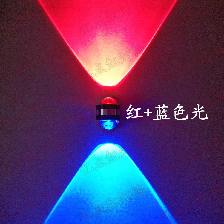 卧室床头双头水晶壁灯led水晶射灯酒吧ktv吧台灯沙发电视背景墙灯