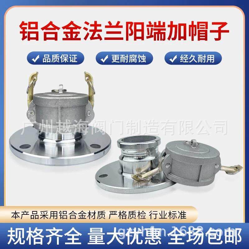 油罐车卸油口法兰阴阳端快速接头变径法兰带盖法兰连接加油站配件