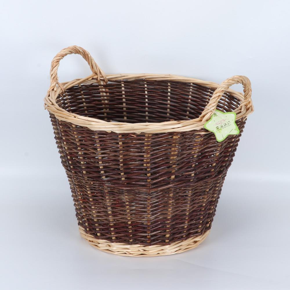 脏衣篮收纳筐藤编塑编脏衣篓柳编火锅店玩具脏衣服收纳筐衣物篮子