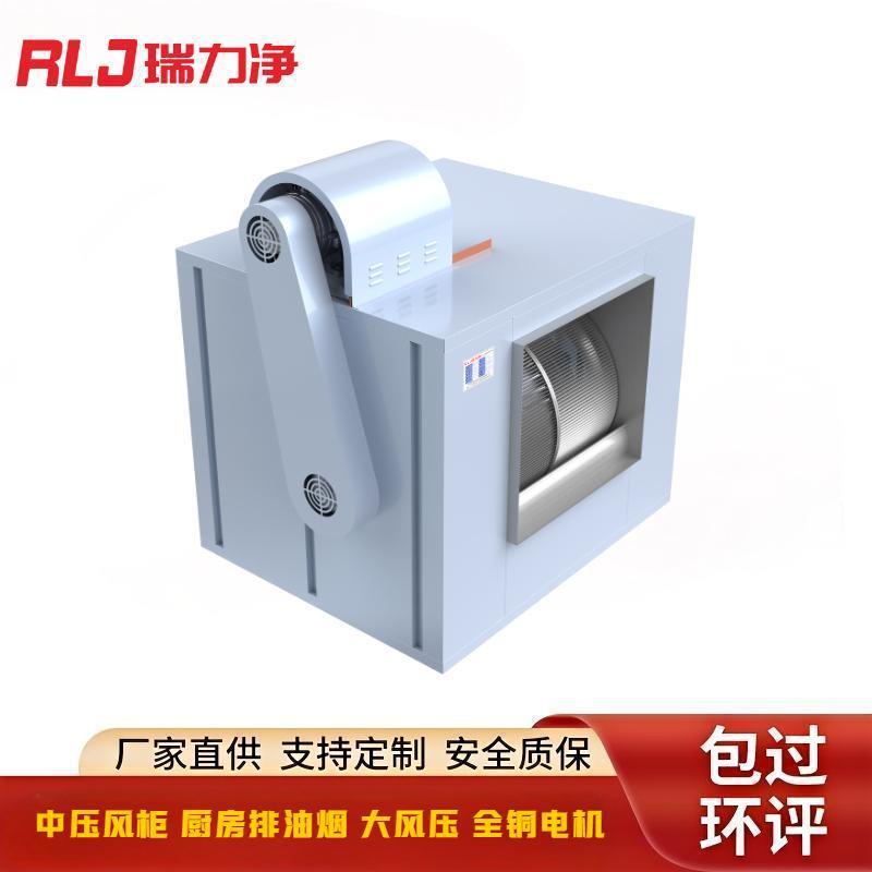 瑞力净 中压型柜式离心风机箱 低噪音大风量排烟除尘柜式离心风柜
