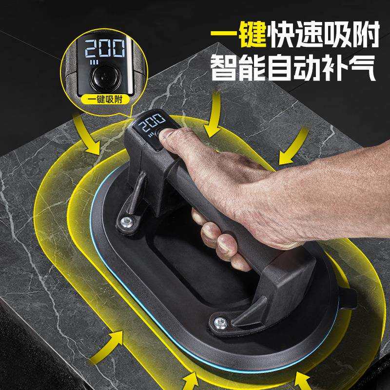 真空玻璃吸盘瓷砖大吸力搬运工具抽气手泵吸盘搬运大板地砖吸提器
