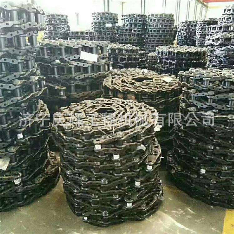 挖掘机链条E325B E324D托链轮 支重轮链轨节引导轮 钩机履带板