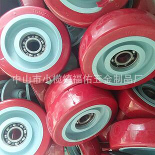 超静音单轮子大全2.5寸3寸4寸5寸6寸8橡胶重型万向脚轮片单轮片厂