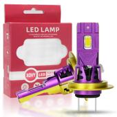 V4汽车LED前大灯 1：1 32W直插式 远近光一体带风扇汽车LED灯