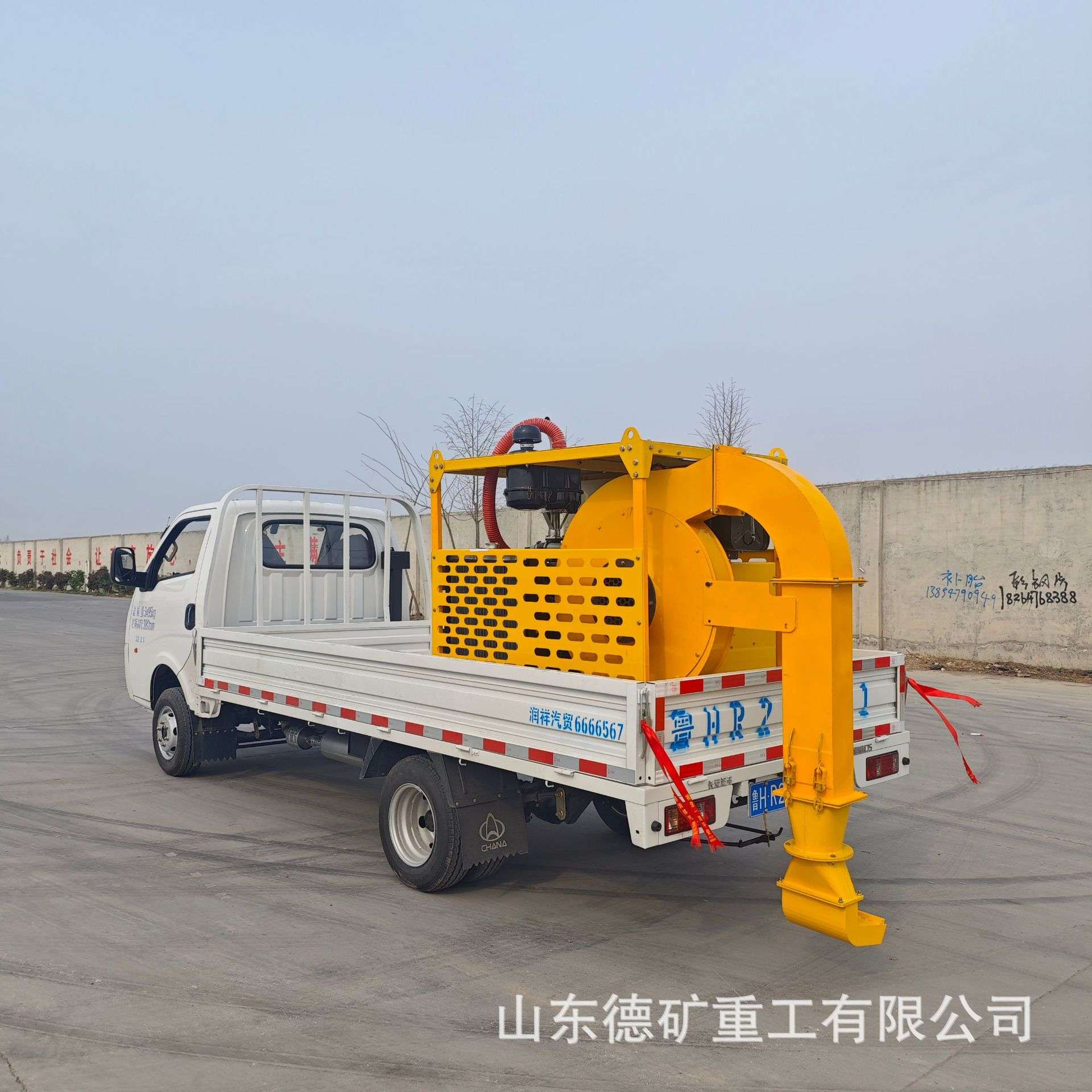 车载马路吹风机市政环卫路面马路吹风机柴油大功率路面吹扫机