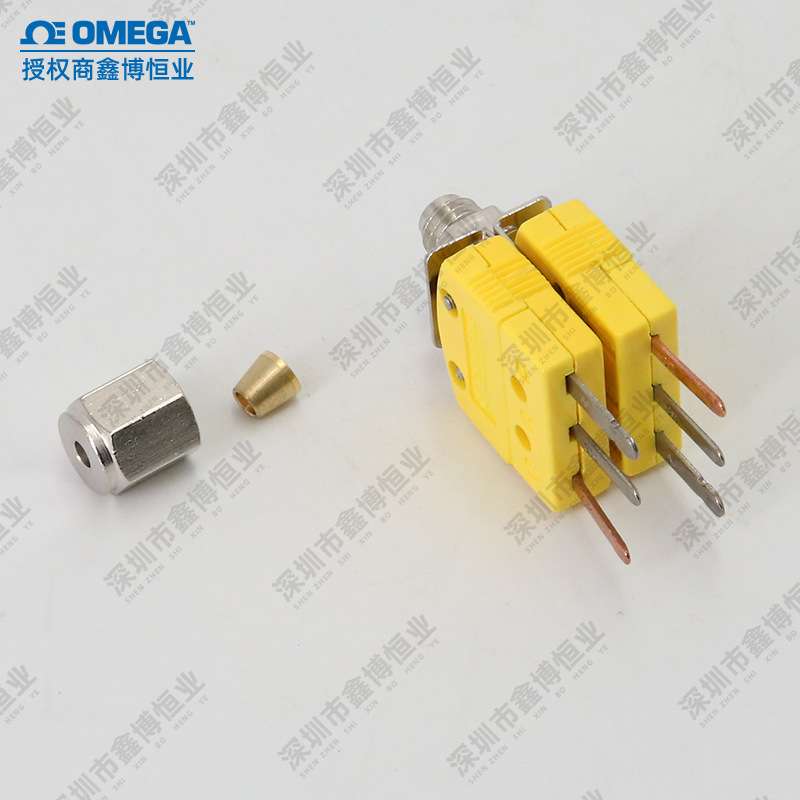 SRMACL DX-BRLK-18-SMP SMCL铠装热电偶压接铜衬套欧米插头配件