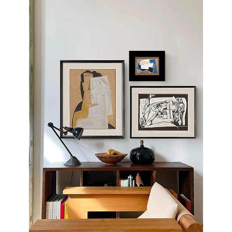 抽象人物小众组合黑白装饰画书房客厅沙发玄关卧室法式中古风挂画,农机/农具/农膜,播种栽苗器/地膜机,淘宝优惠券,粉丝福利购,淘宝优惠卷