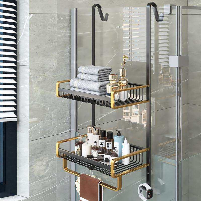 浴室置物架免打孔淋浴房挂篮架子卫生间毛巾架太空铝洗手间浴巾架,农机/农具/农膜,播种栽苗器/地膜机,淘宝优惠券,粉丝福利购,淘宝优惠卷