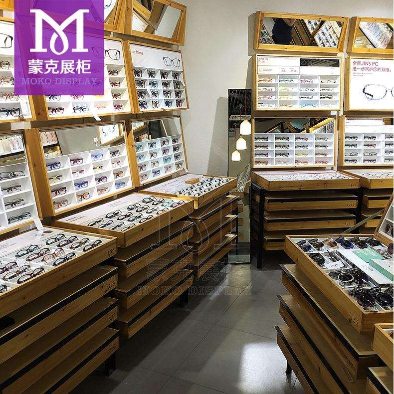 欧野展柜中岛眼镜展示柜 亚克力多层眼镜展示架 太阳眼镜展柜厂家