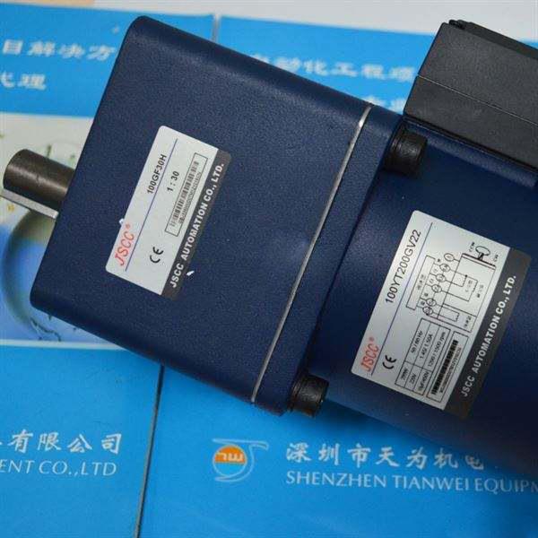 100GF30H JSCC减速机 CE 100YT200GV22精研调速电机220V 120W马达
