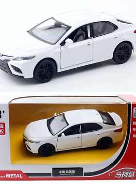 裕丰马珂垯5寸合金汽车丰田凯美瑞XSE轿车金属儿童玩具模型盒装