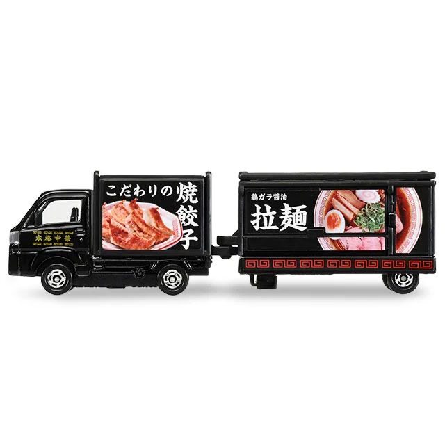 新品TOMY多美卡合金车长车142号厨房街头食品贩卖车儿童玩具