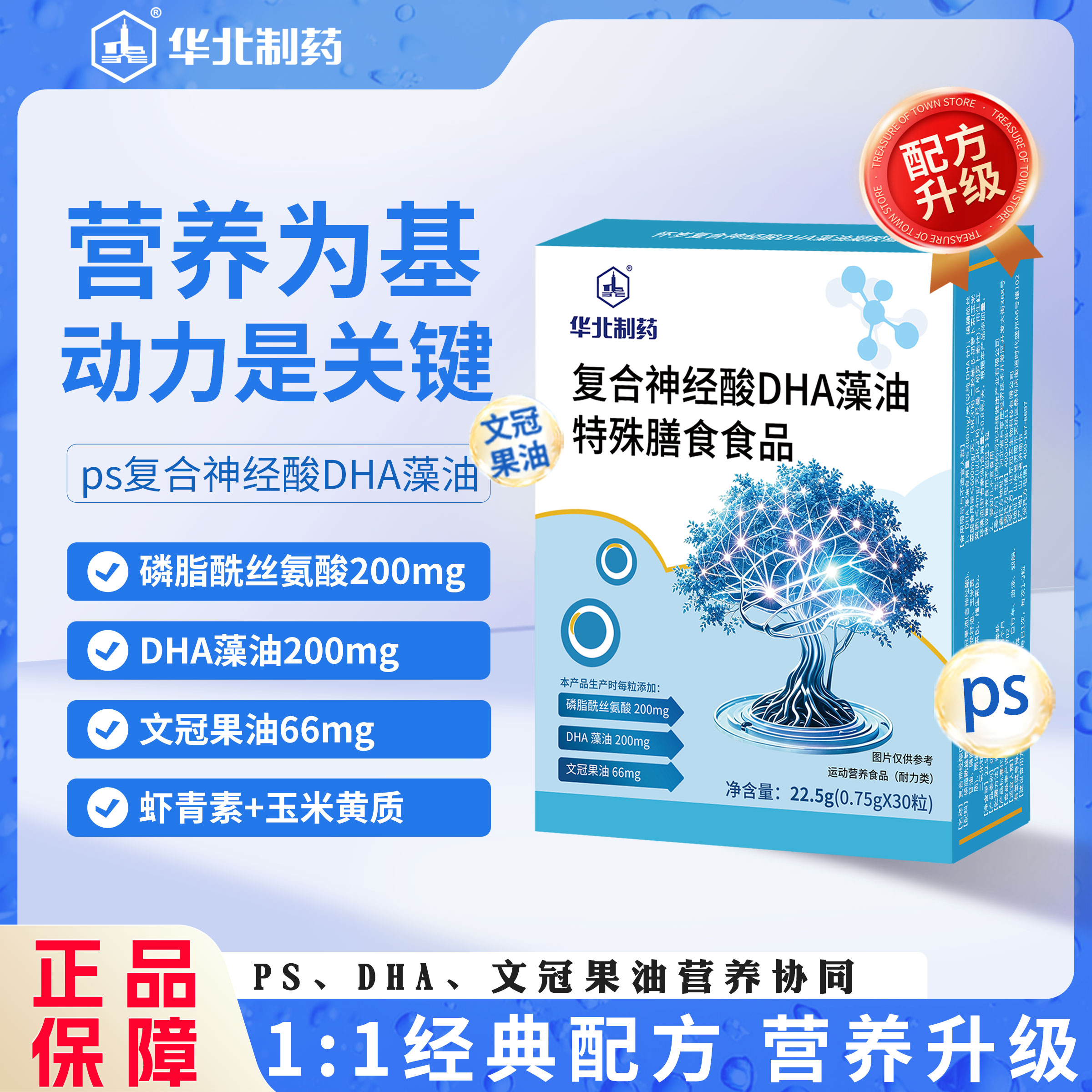 华北制药PS磷脂酰丝氨酸含量充足