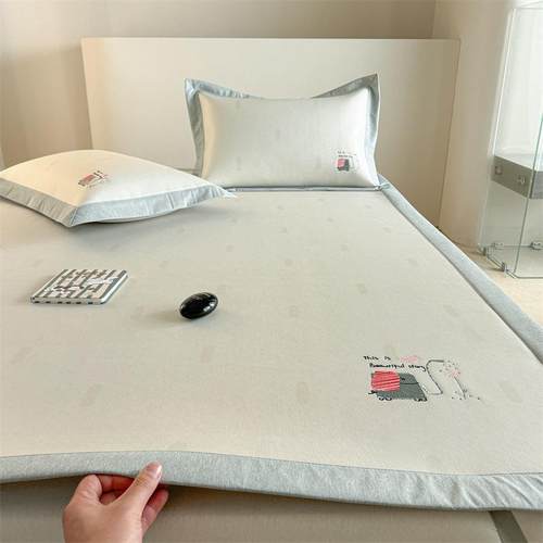 2025新款A类母婴级7A抗菌养生冰藤席-影棚2床席款1.2*2.0m平席款