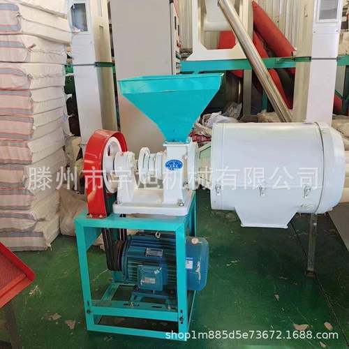 家庭用小型面粉机对外加工磨面机单机打面机
