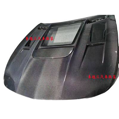 适用奔驰GTamg改装imp透明机盖引擎盖车头盖引擎头盖升级车盖