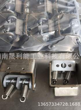 电镀设备 六孔刷盒 6(42*75) 湖南晟利能刷握DS1995A 接地碳刷架