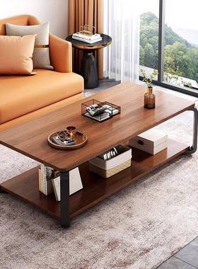 茶几客厅家用极简沙发边茶桌轻奢简约现代小户型出租屋用简易桌子