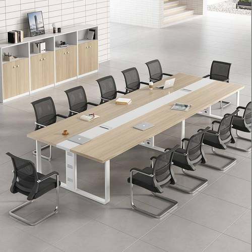 会议桌长桌简约现代小型会议室洽谈桌长条桌子工作台办公桌椅组合