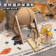 剑麻猫抓球猫咪滚动球滚轮发电玩具滚球猫猫用品小猫滚滚球猫抓板