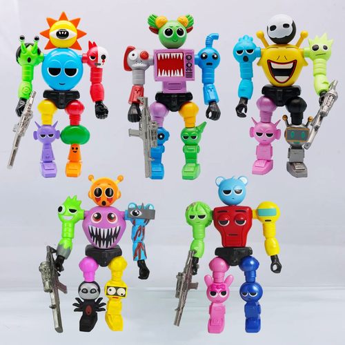 节奏盒子机器人手办玩具