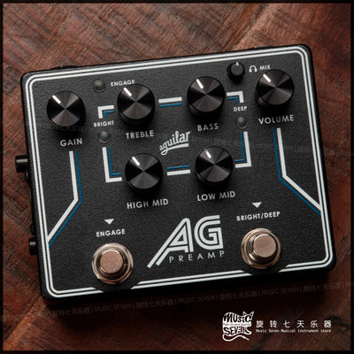 AG Aguilar Preamp Pedal 前级DI 贝司单块效果器