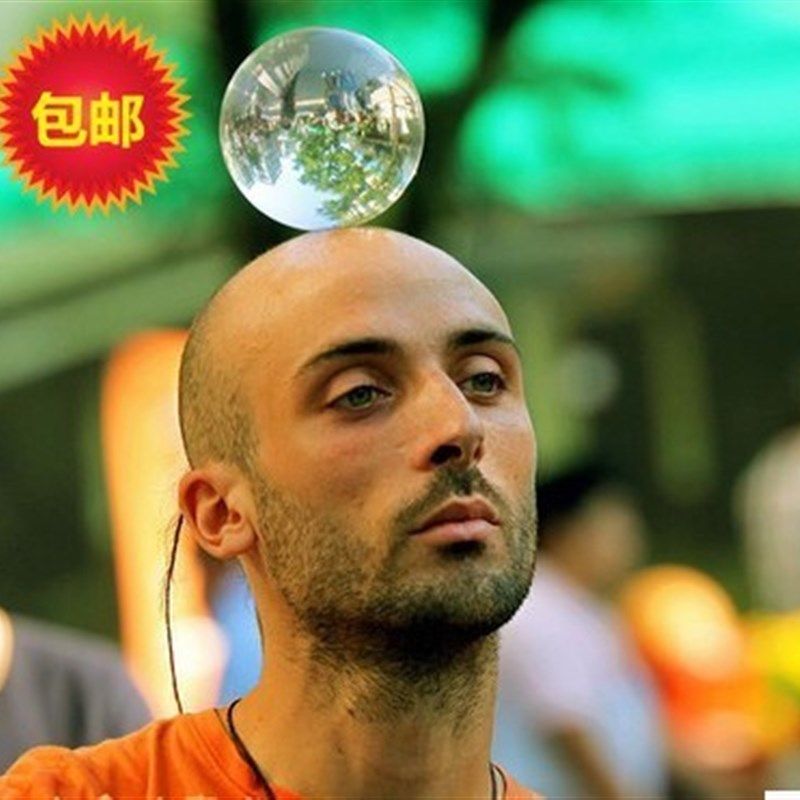 表演用的水晶球 舞台杂技魔术道具 亚克力材质 T魔术水晶球悬浮球