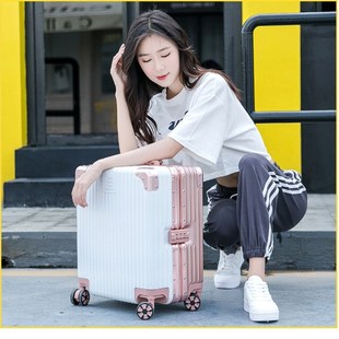 行李箱女小日式 超轻便手提皮箱子小号铝框密码 箱U大X学生横款 新款