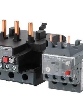 施耐/德LRN03N/04N/06N三极热过载保护继电器搭配LC1N 交流接触器