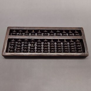 古韵斋 仿古做旧紫铜色算盘摆件家居算账铜算盘工艺品开业礼品