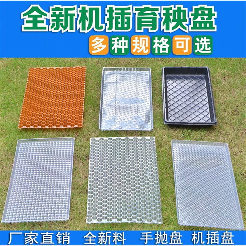揭育苗重复农民手抛防晒稻秧免播A种器使用盘培手抛秧盘水稻盘人