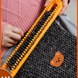 I围脖毛线团自己手织围巾手工毛线材料包N编织送男朋友女友粗线