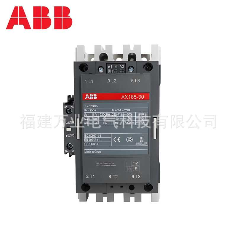ABB交流接触器1SFL491074R8011；AX185-30-11-80