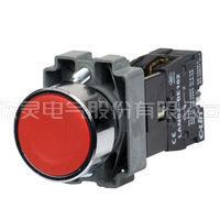 欣灵 LANB2-BZ42 自锁平妞 红色常闭NC 按钮