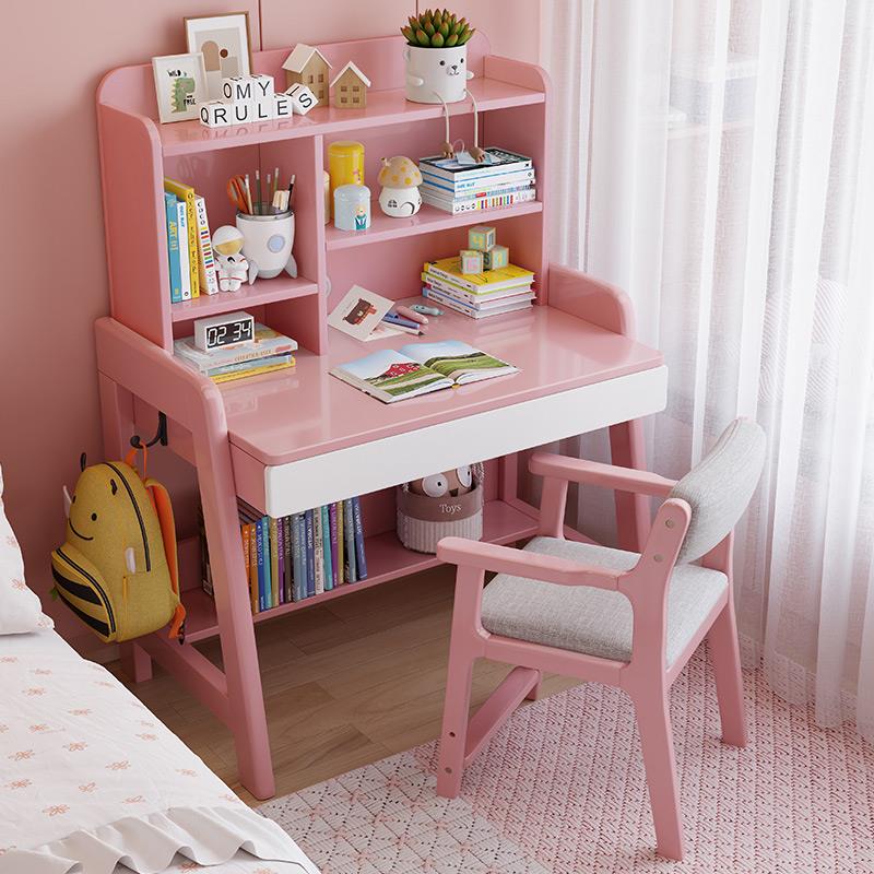 实木书桌家用儿童学习桌现代简约卧室小户型60/70/80CM学生书桌