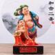 和合二圣神像树脂佛像雕像家用供奉摆件合和2二圣结新婚工艺礼品