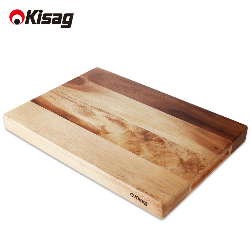 Kisag泰国原装进口 相思木砧板 家用/长方形/无漆实木切菜板 包邮