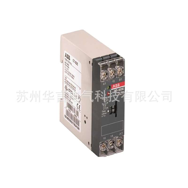 ABB 星三角转换 电子时间继电器 CT-SDE 1no/1nc 0.3-30s
