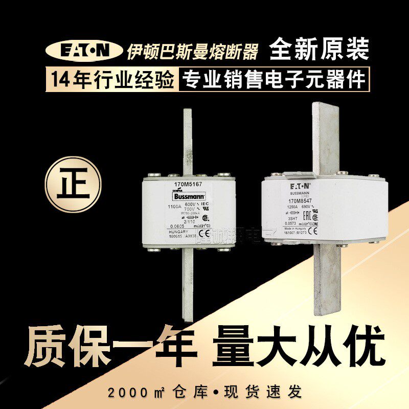 全新熔断器170M5148 5149  8545 8547 8550 8554 8555 8556 8557 - 实物图