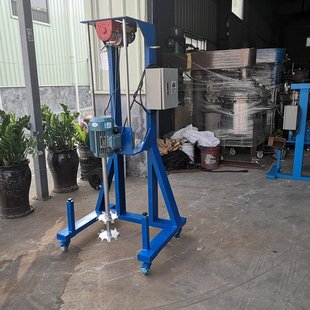 树脂乳液高速搅拌机 1.5不锈钢胶水分散机 螺旋桨搅拌设备