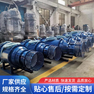 铸铁防汛泵机械泵抽水灌测设备便携式抢险泵应急排涝轴流泵永磁