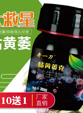 根部病害专用生物菌剂根腐病枯萎青枯立枯黄萎死苗烂根腐烂专用药
