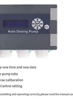 捷宝Jebao多功能滴定泵蠕动泵多头全自动精准水族缸珊瑚喂食器